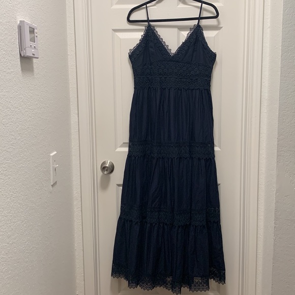 NWT Antonio Melani
Mikaela Lace Trim V-Neck Sleeveless Maxi Dress - Picture 4 of 8